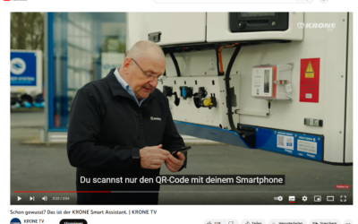 Check out the new KRONE.TV video: Trailer handovers through messenger